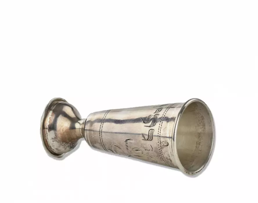 Verre en argent pour Kiddouch. Kyiv 1908-1809 