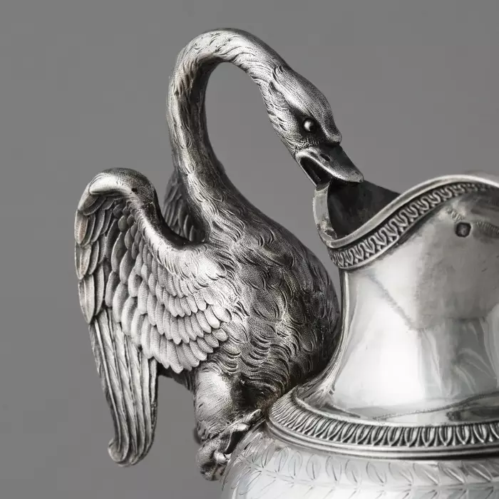 Verseuse française, argent, marque Jean-Baptiste-Claude Odiot (Paris, 1819-1838)