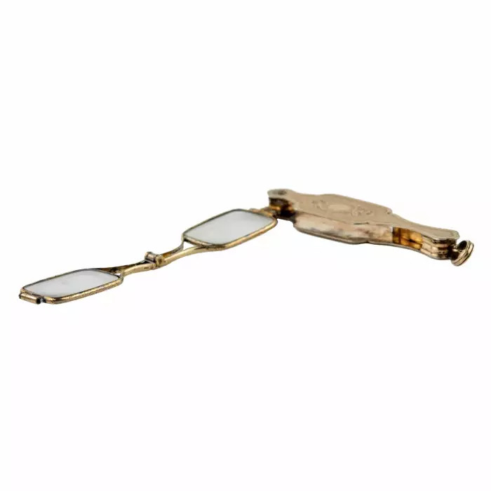 Lorgnette de corsage du 19ème siècle, travail français. 