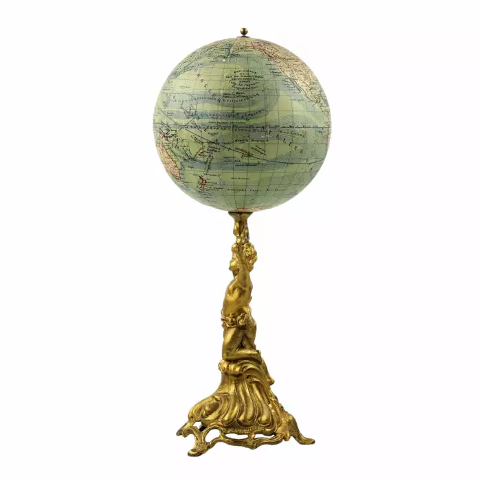 Le globe. Ludwig Julius Heymann.1900. 
