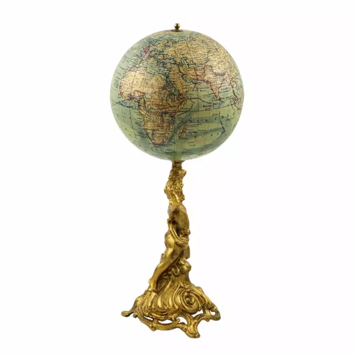 Le globe. Ludwig Julius Heymann.1900. 