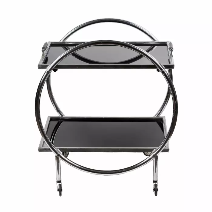BAUHAUS STYLE SERVING TROLLEY. EUROPE, 20TH CENTURY