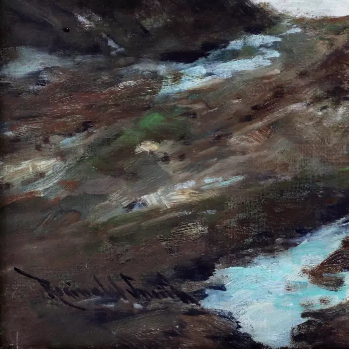 Пара морских пейзажей . REGINALD SMITH (1855-1925). Англия.