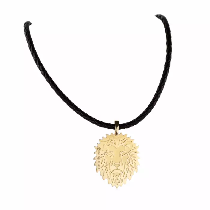 Carrera et Carrera. Pendentif Lion en or 18 carats. 