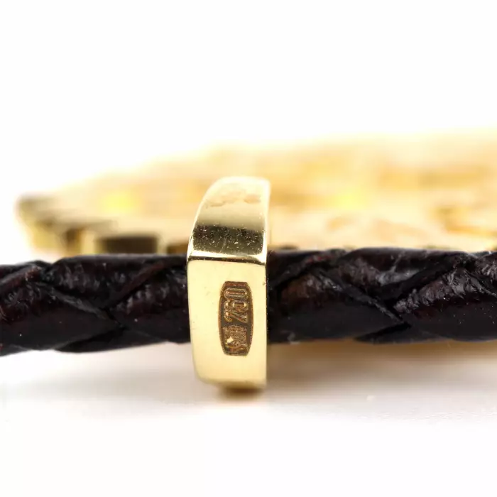 Carrera et Carrera. Pendentif Lion en or 18 carats. 