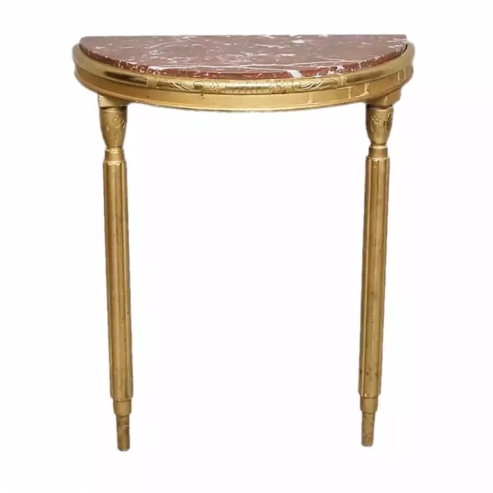 Mirror with a console in the Empire style