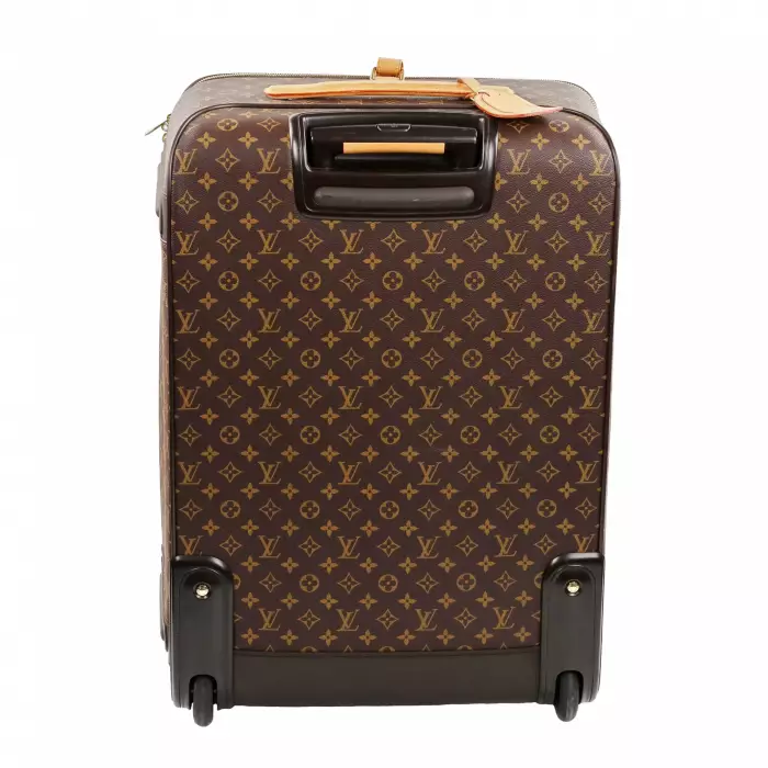 Кожаный, дорожный чемодан Louis Vuitton Monogram Pegase Legere 65 Suitcase.