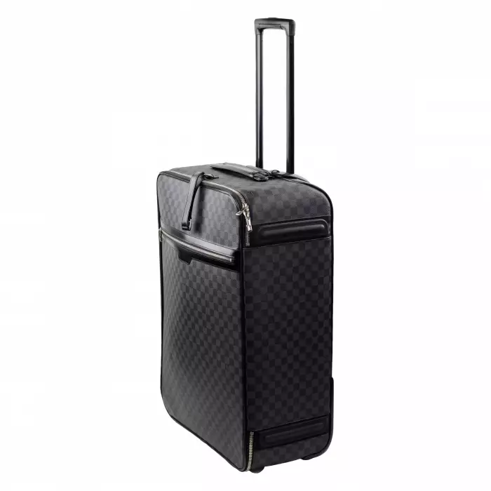 Valise de voyage en cuir Valise Louis Vuitton Monogram Pegase Legere 65. 