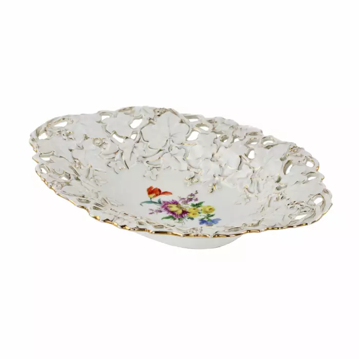 Meissen dish. 
