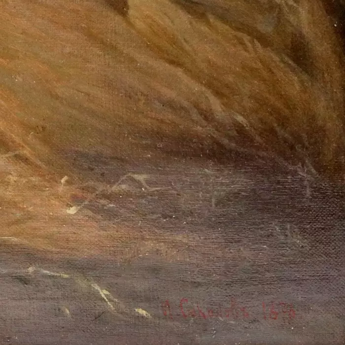 Toile erotique MATIN APRÈS LE MARIAGE. Ivan Ivanovitch SOKOLOV. 1876 