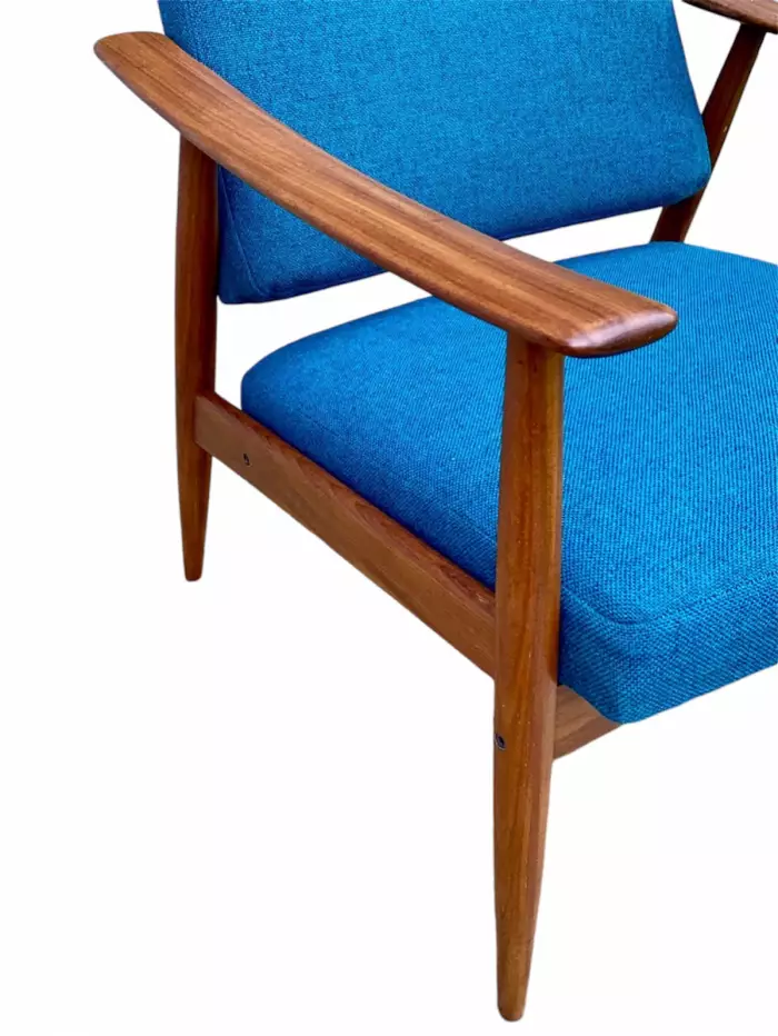  Torbjörn Afdal “Eno” Easy Chair – Teak Mid-Century Modern Armchair, Norway, 1960s