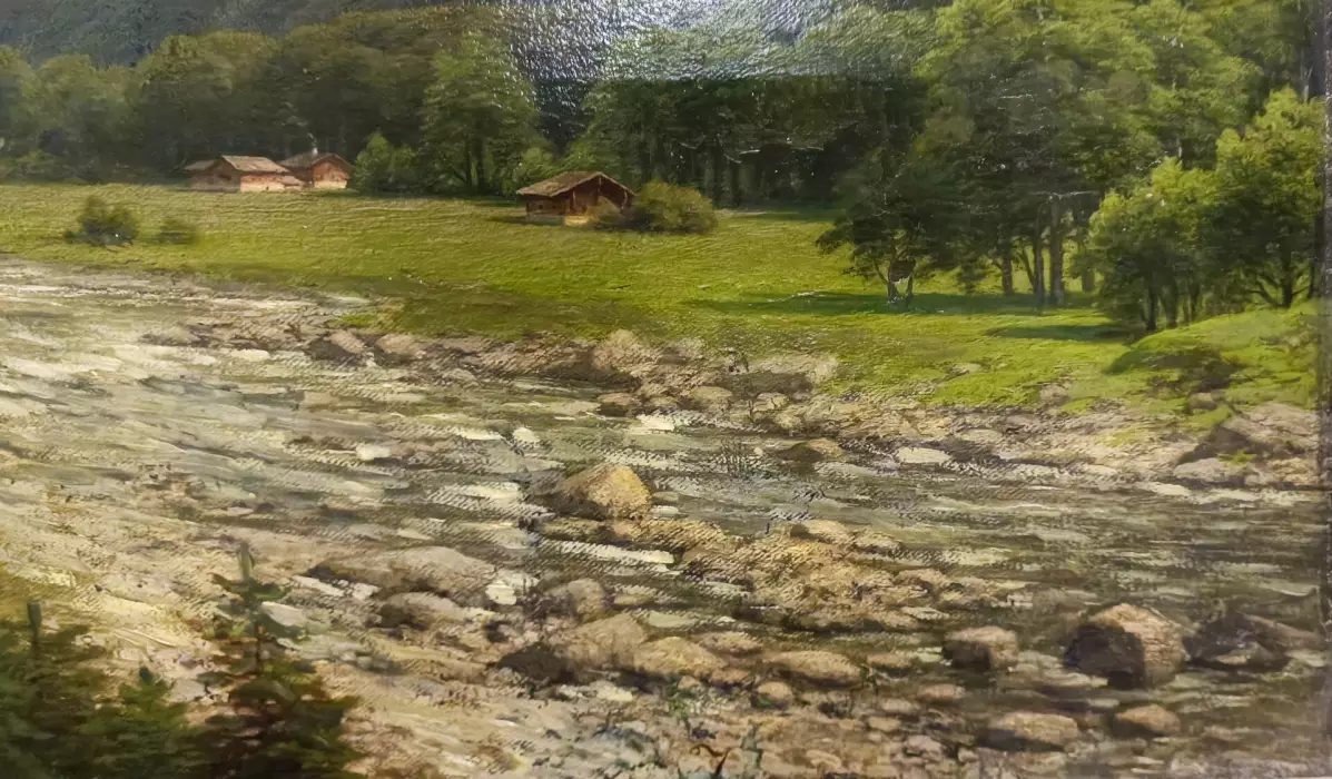 Paysage de montagne 