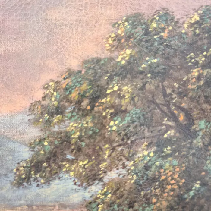 Hunting scene, 18th century, Oil on canvas