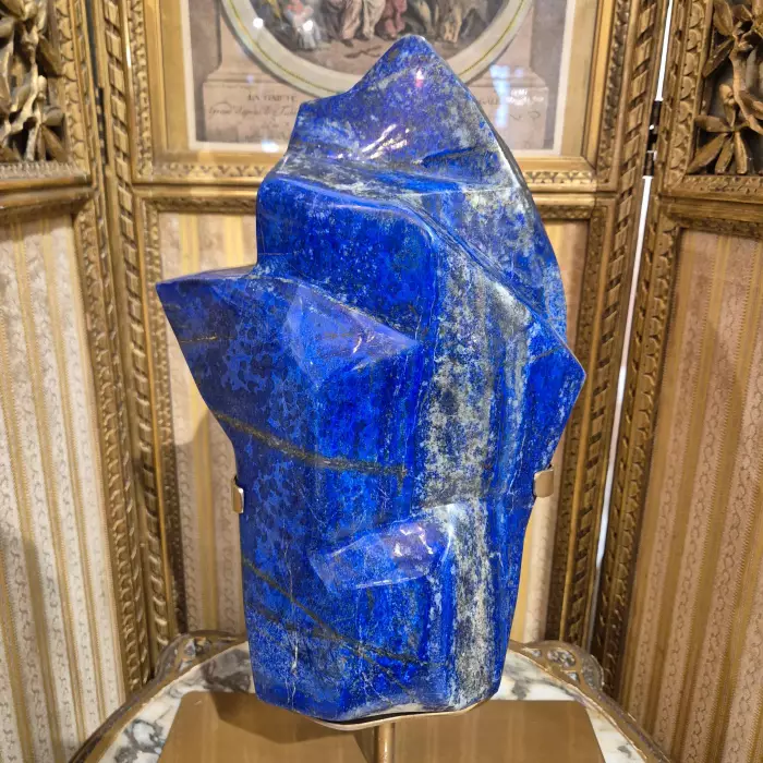 Large Polished Lapis Lazuli from Afghanistan in its Natural Form