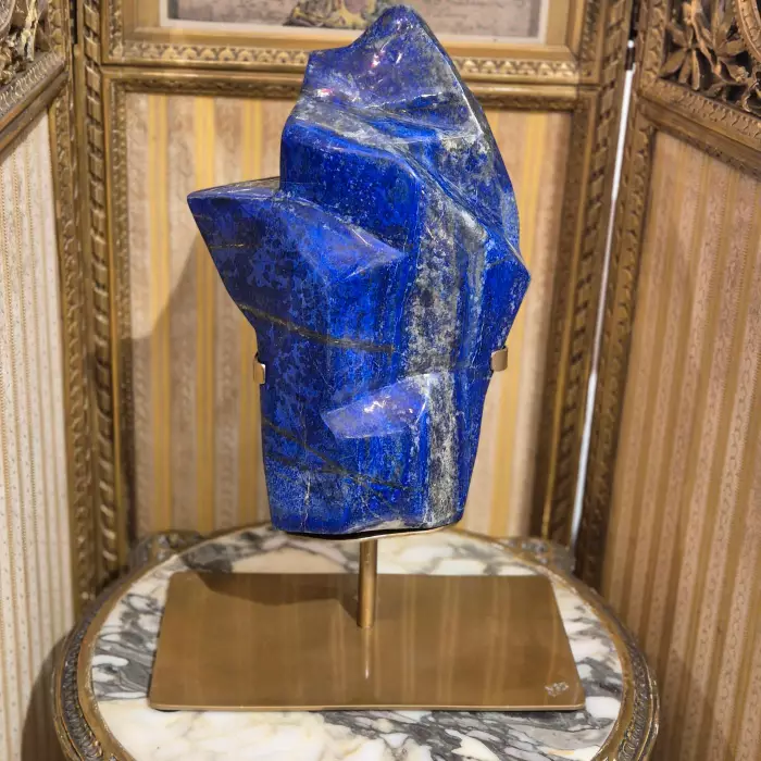 Large Polished Lapis Lazuli from Afghanistan in its Natural Form