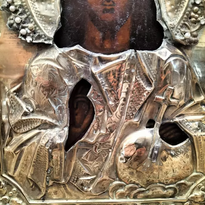 Russian Othodox Icon depicting Christ, 19th Century.