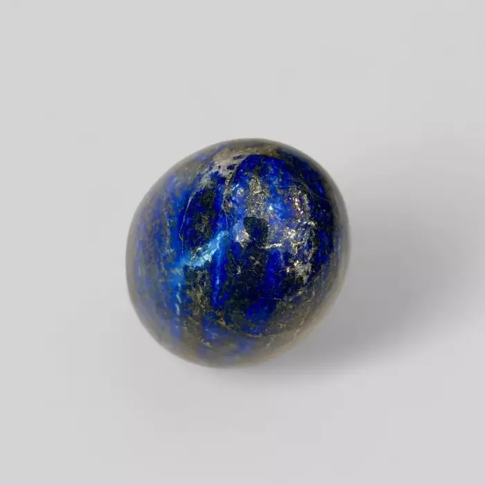 Egg-Shaped Lapis Lazuli from Afghanistan