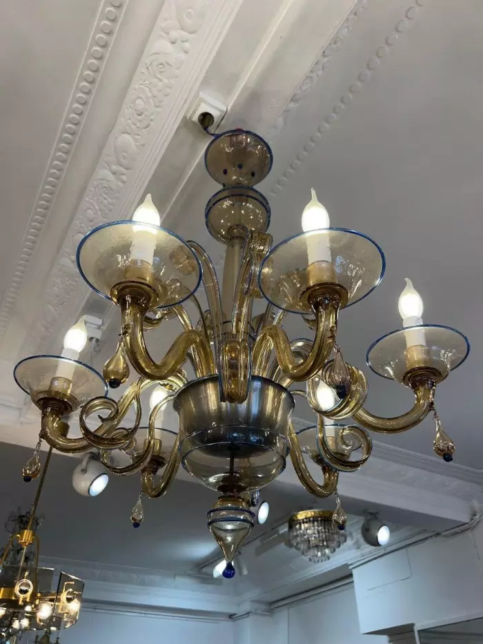 Murano Chandelier by Paolo Venini, 1950