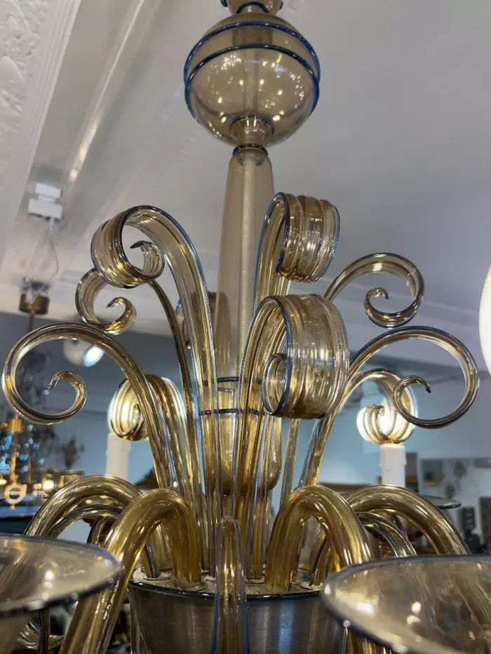 Murano Chandelier by Paolo Venini, 1950