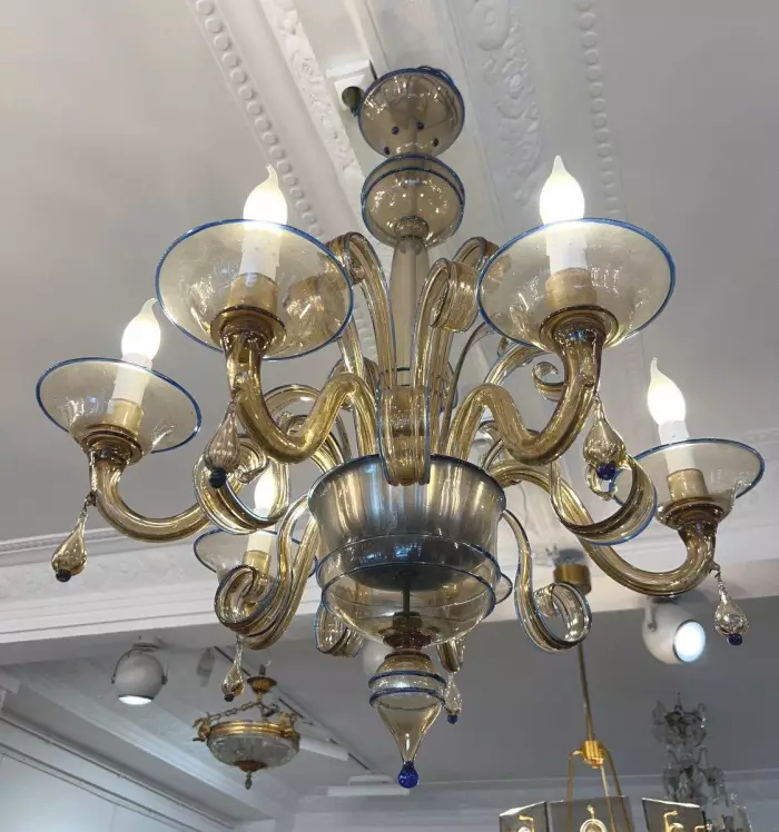Murano Chandelier by Paolo Venini, 1950