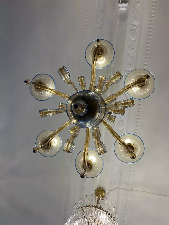 Murano Chandelier by Paolo Venini, 1950
