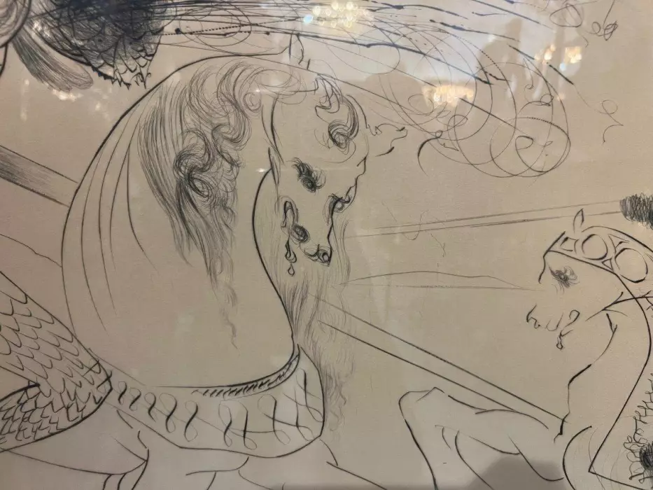 Rare Original Etching by Salvador Dalí­, Handsigned and Numbered 118150