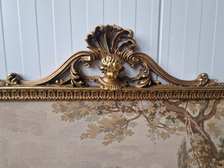 Beautiful mirror with tapestry