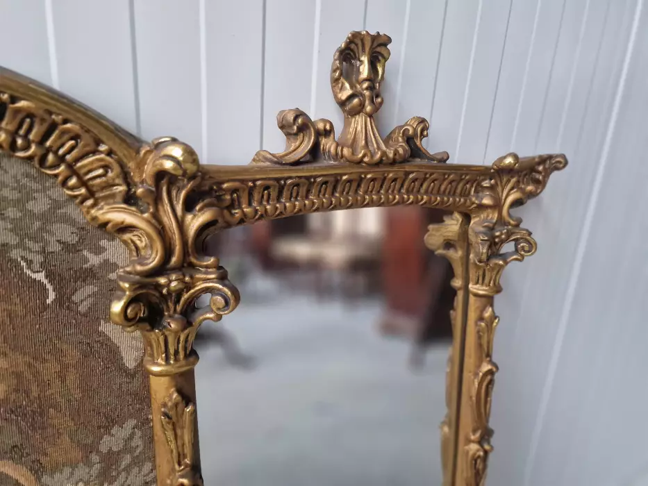 Beautiful mirror with tapestry