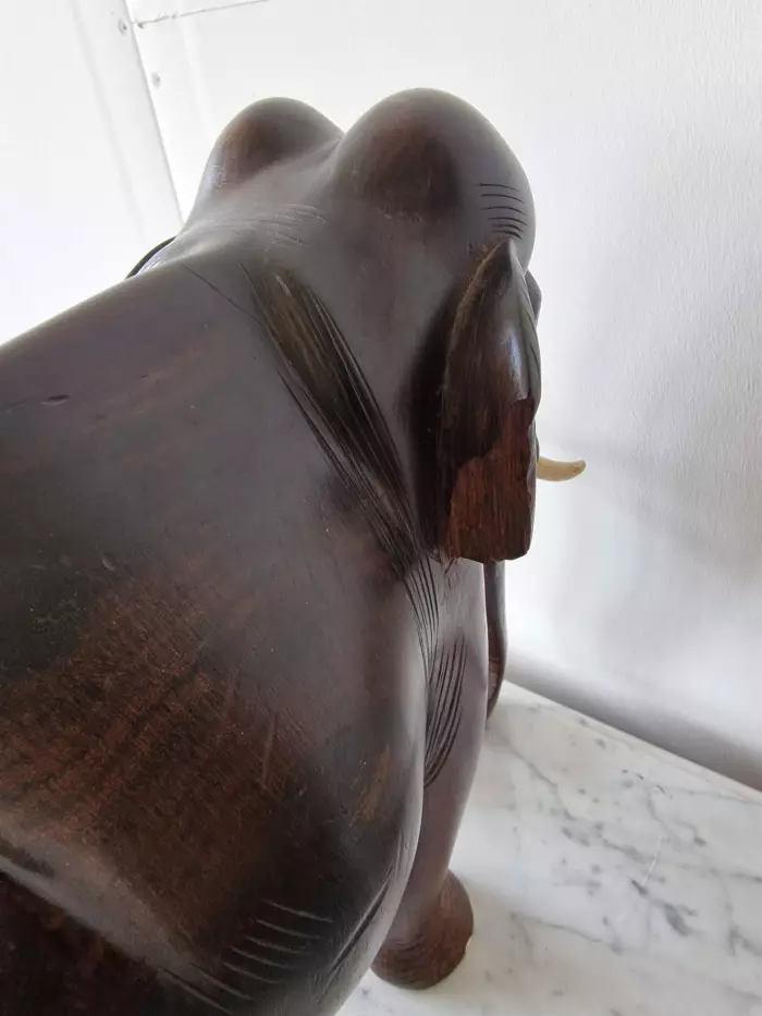 Elephant sculpture