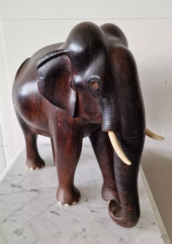 Elephant sculpture