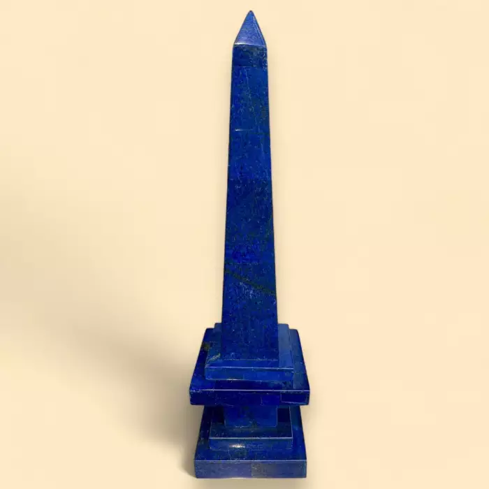 Paire d&39;obélisques en lapis-lazuli, Afghanistan, XIXe siècle 