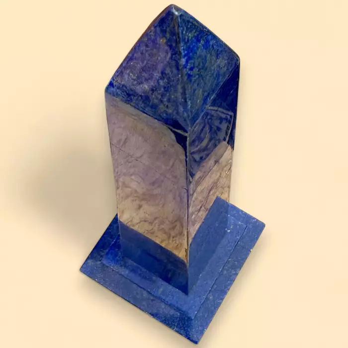 Paire d&39;obélisques en lapis-lazuli, Afghanistan, XIXe siècle 