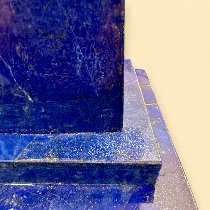 Paire d&39;obélisques en lapis-lazuli, Afghanistan, XIXe siècle 