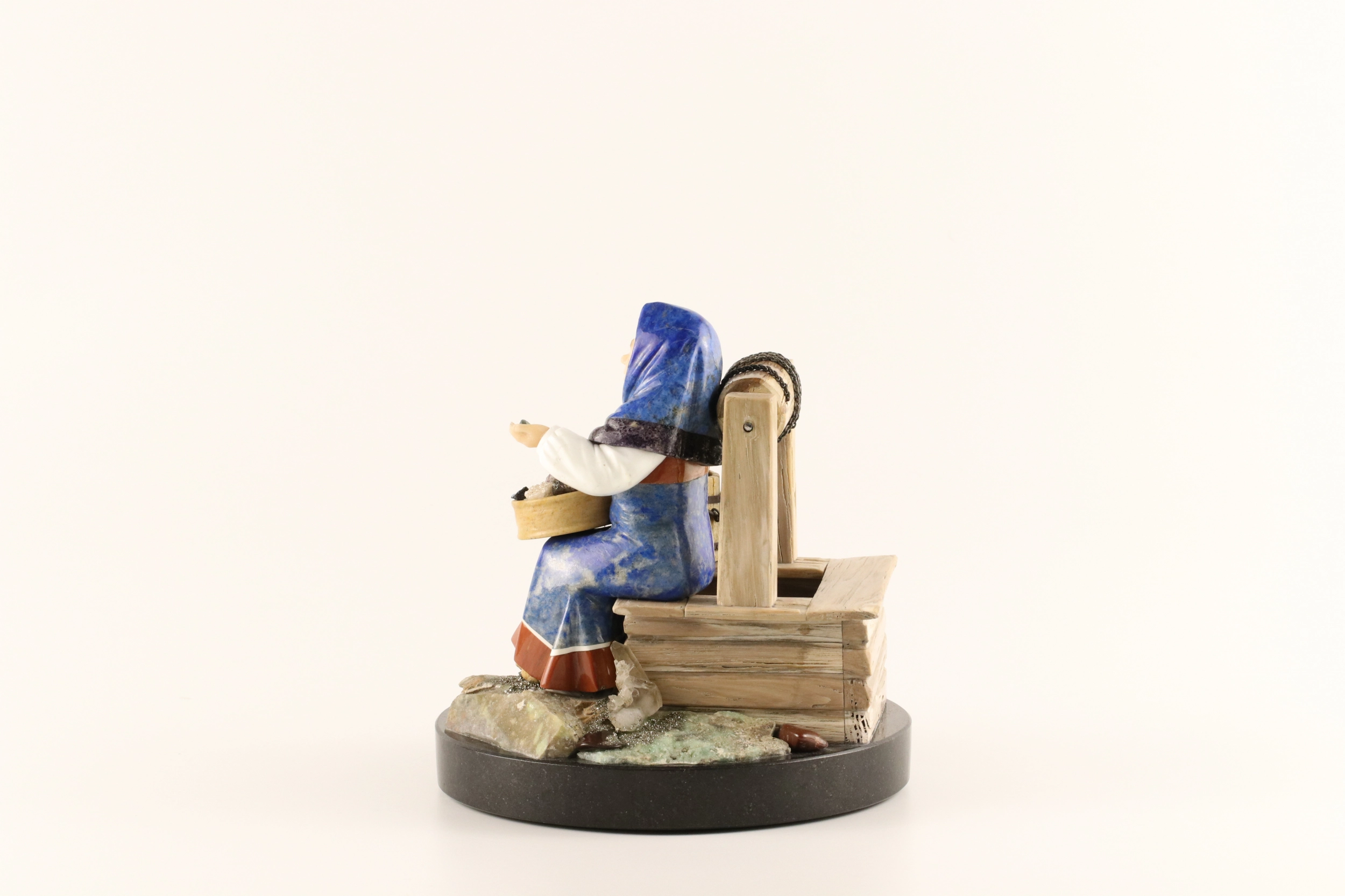Stone carving figure