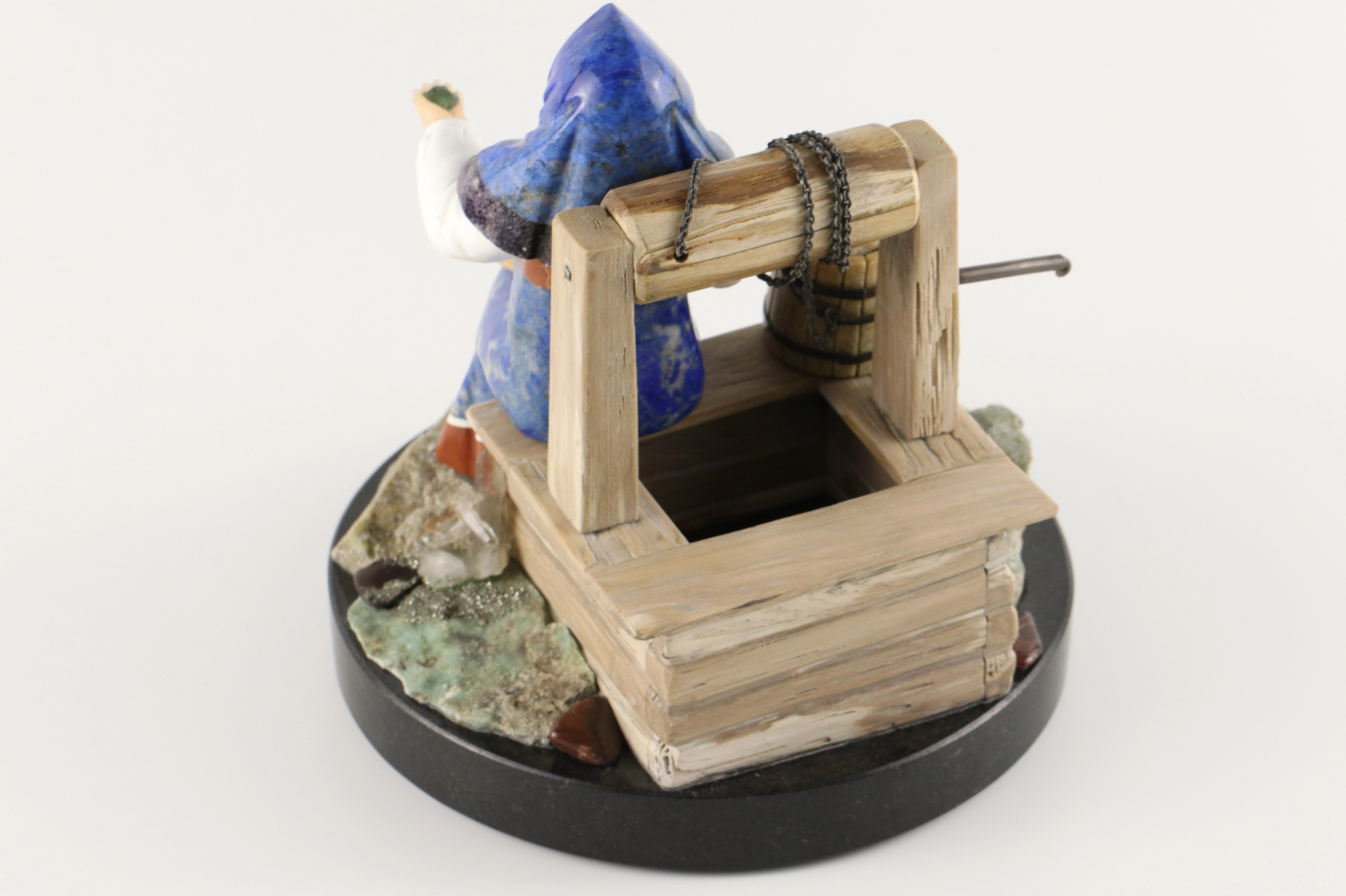 Stone carving figure