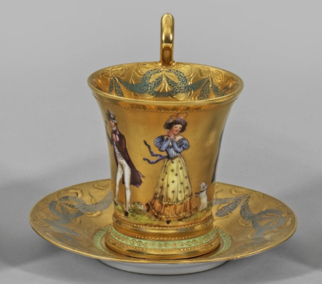 Coffee cup and saucer