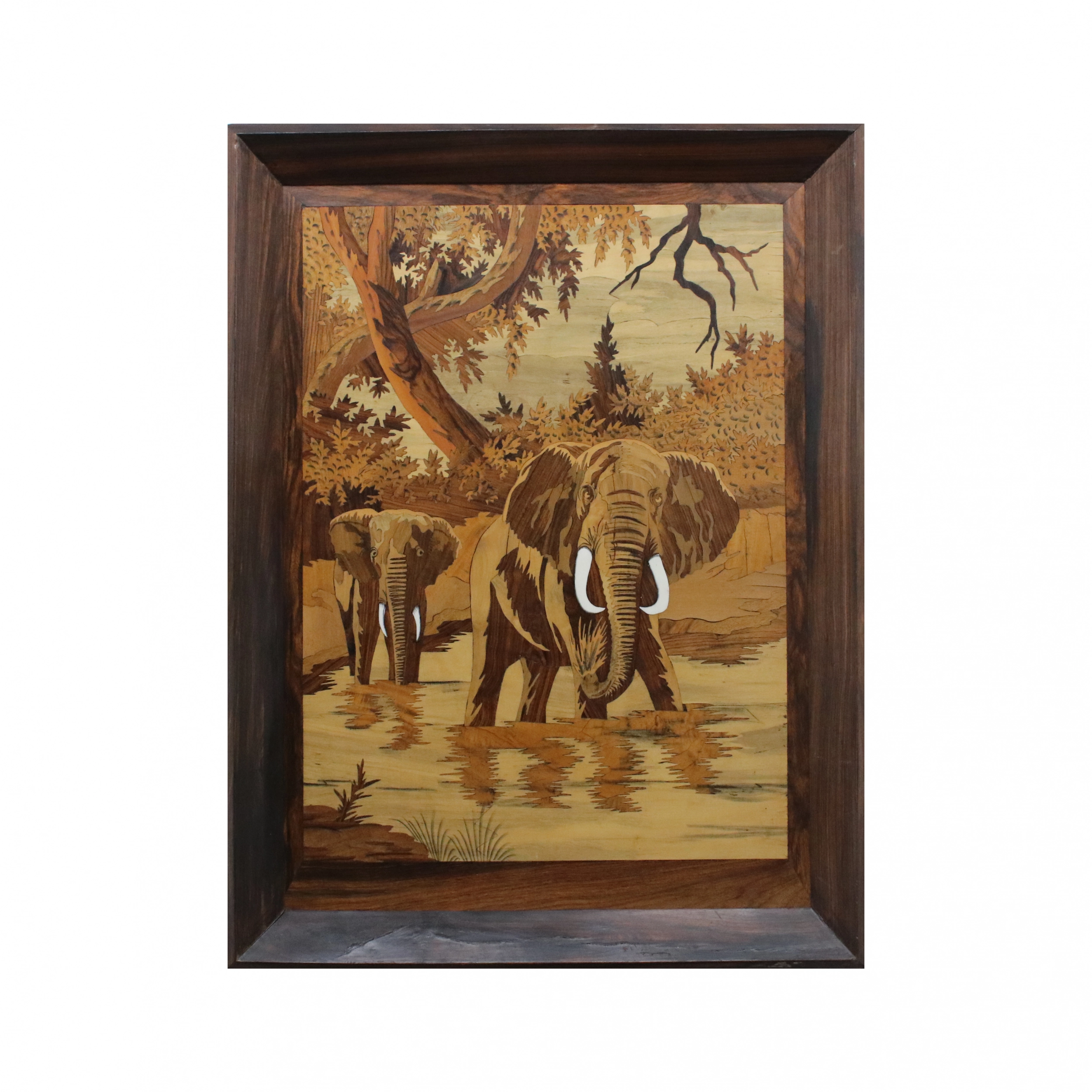 Panel Africa in Art Deco style 