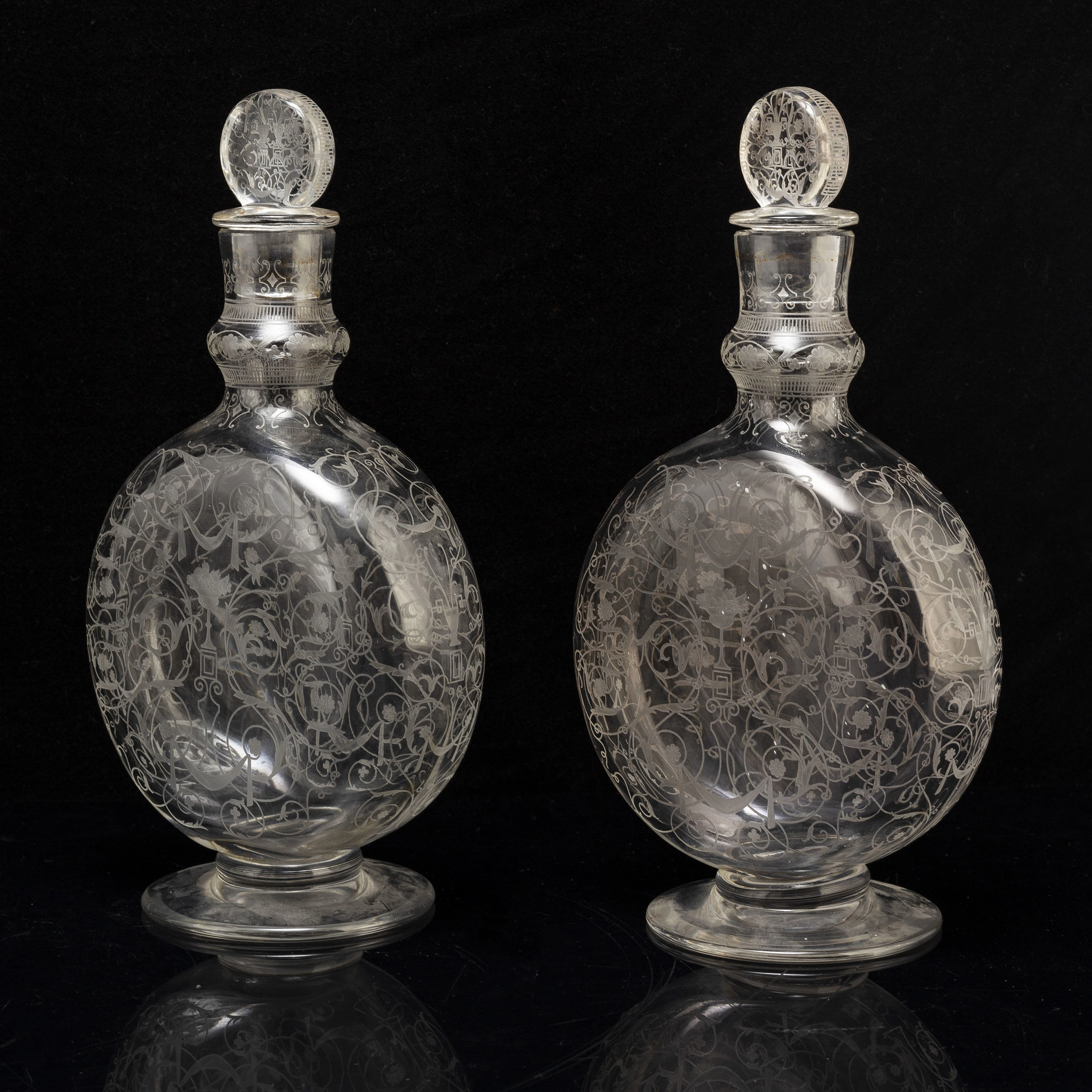  Baccarat, Glass service.