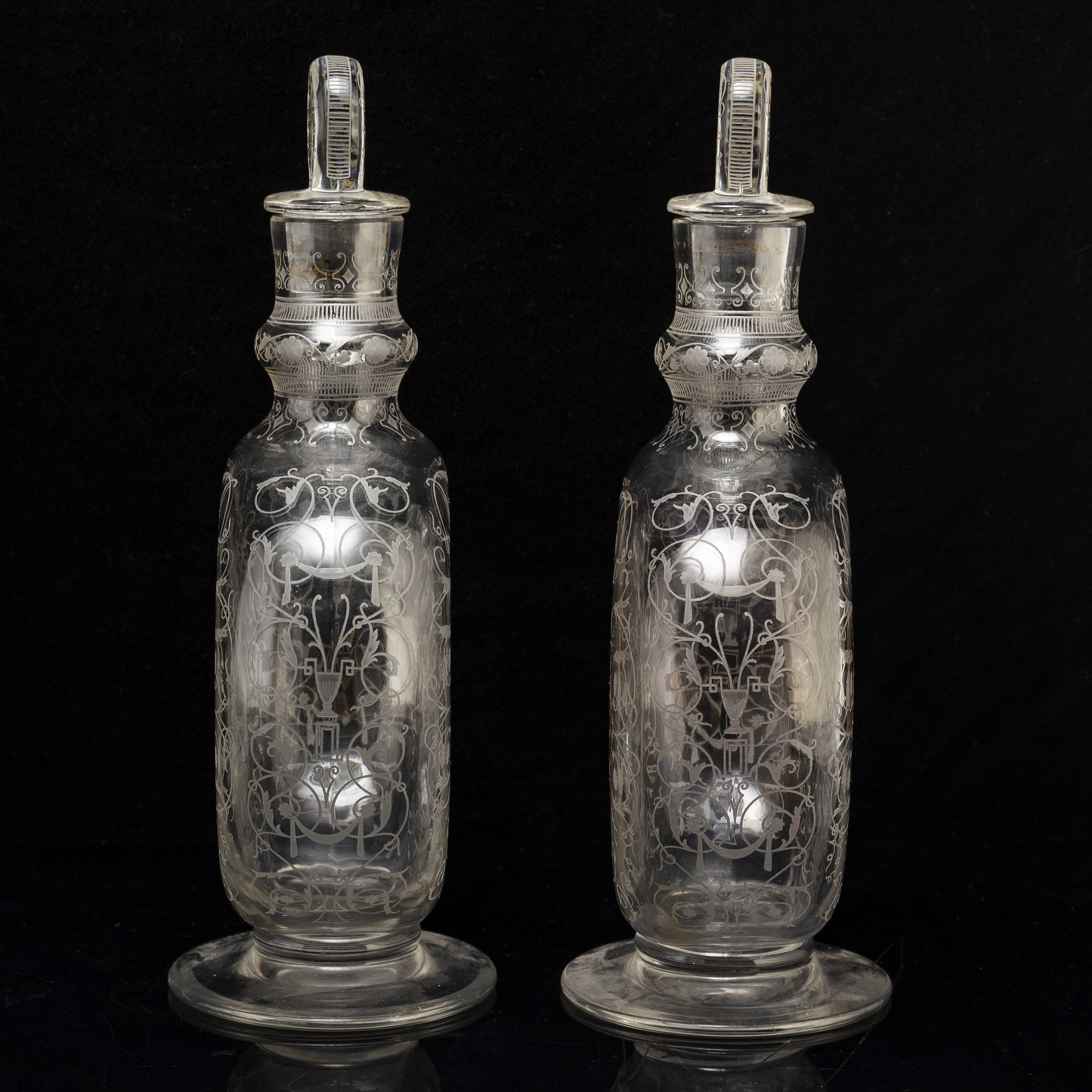  Baccarat, Glass service.