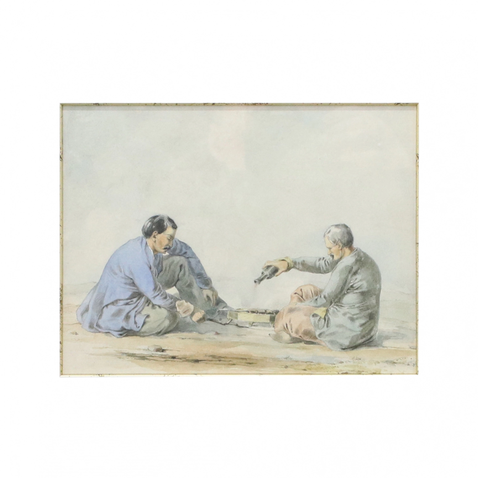 Peinture "At the Grill" 