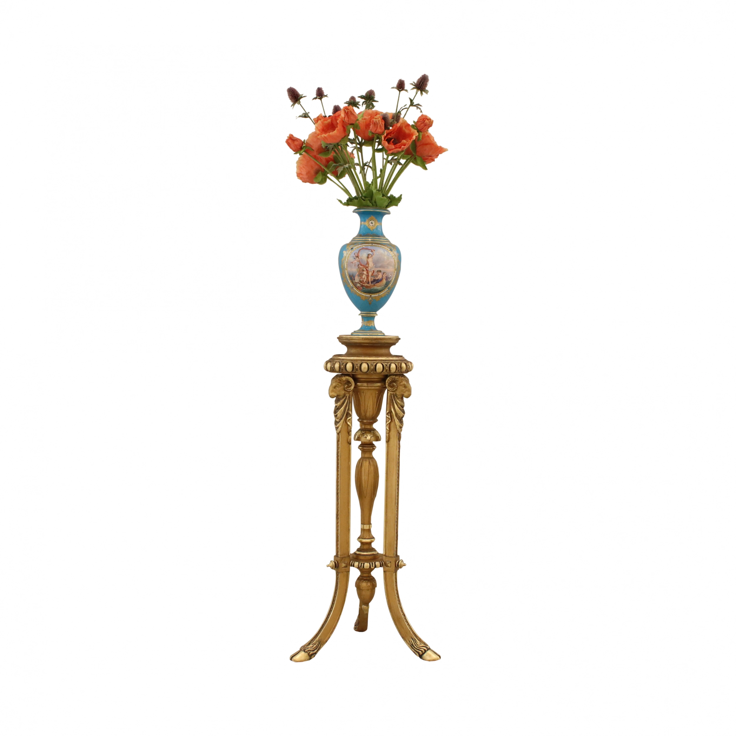 GRANDE VASE EN PORCELAINE « LA NAISSANCE DE VÉNUS » FRANCE, MANUFACTURE NATIONALE DE SÈVRES, SECONDE MOITIÉ DU XIXᵉ SIÈCLE