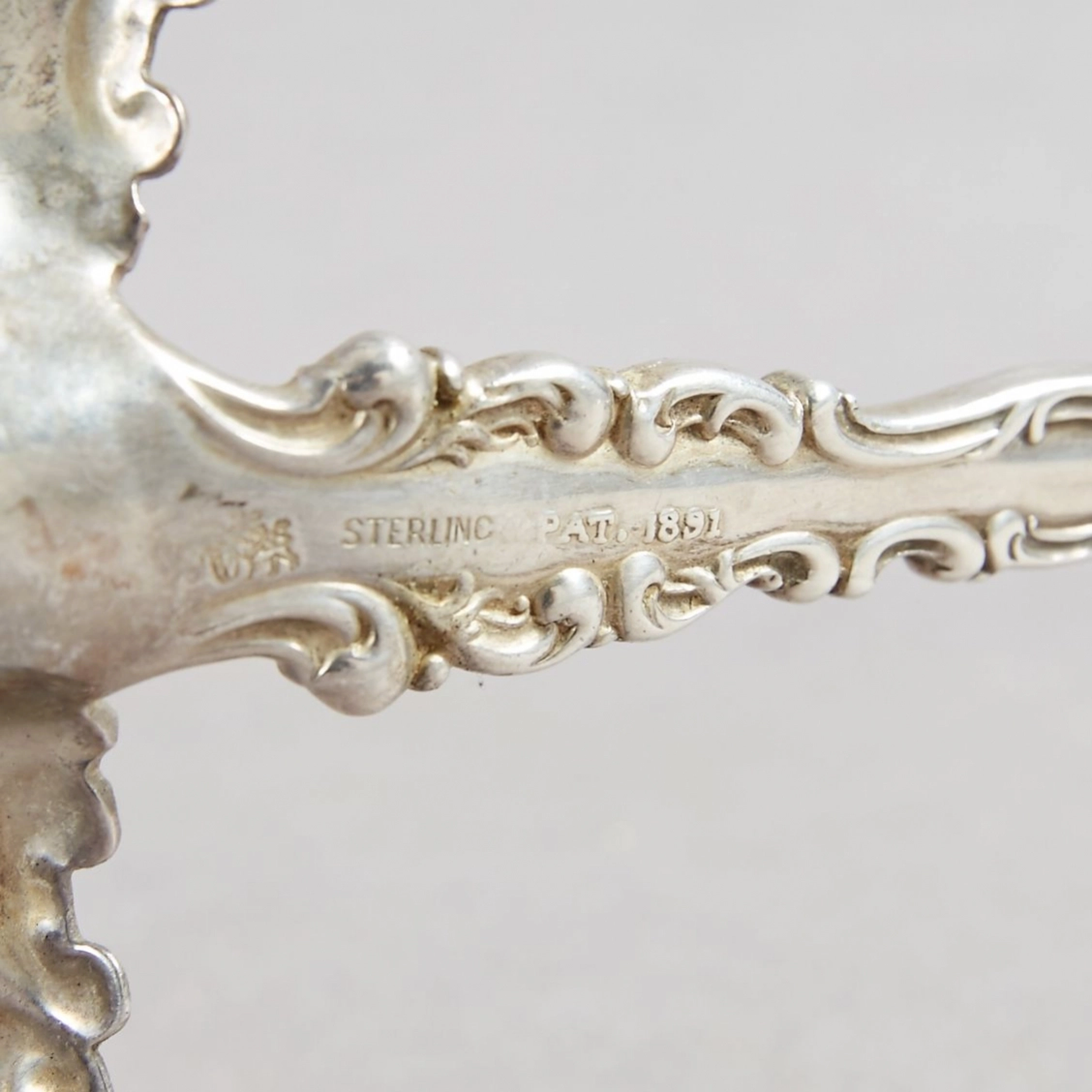Silver ladle