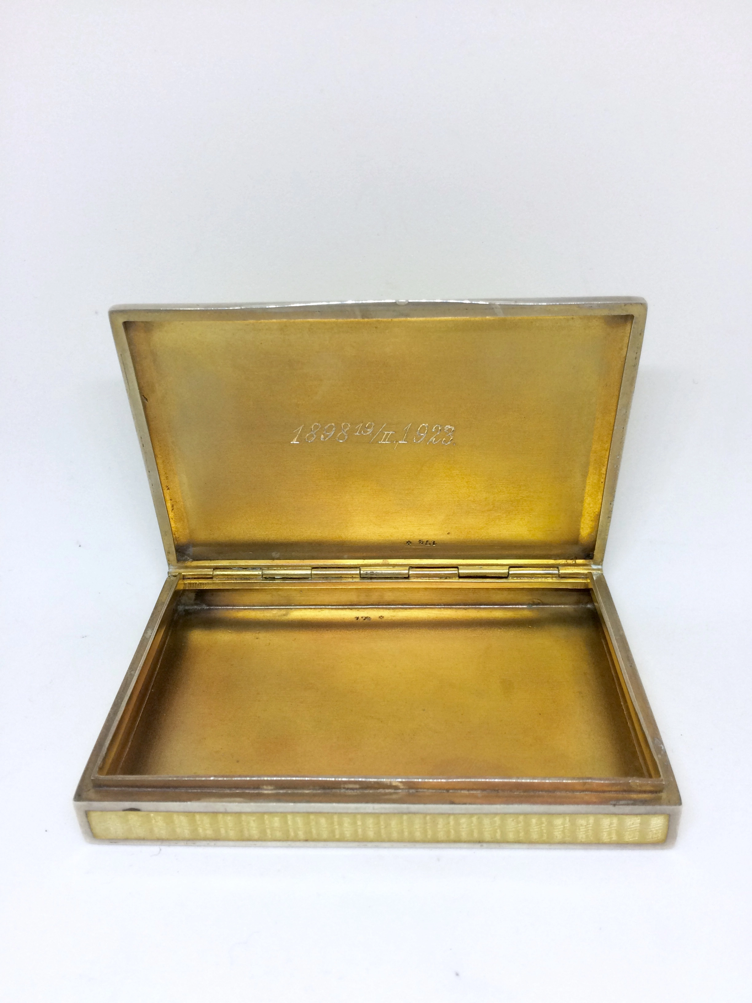 Silver Cigarette Case
