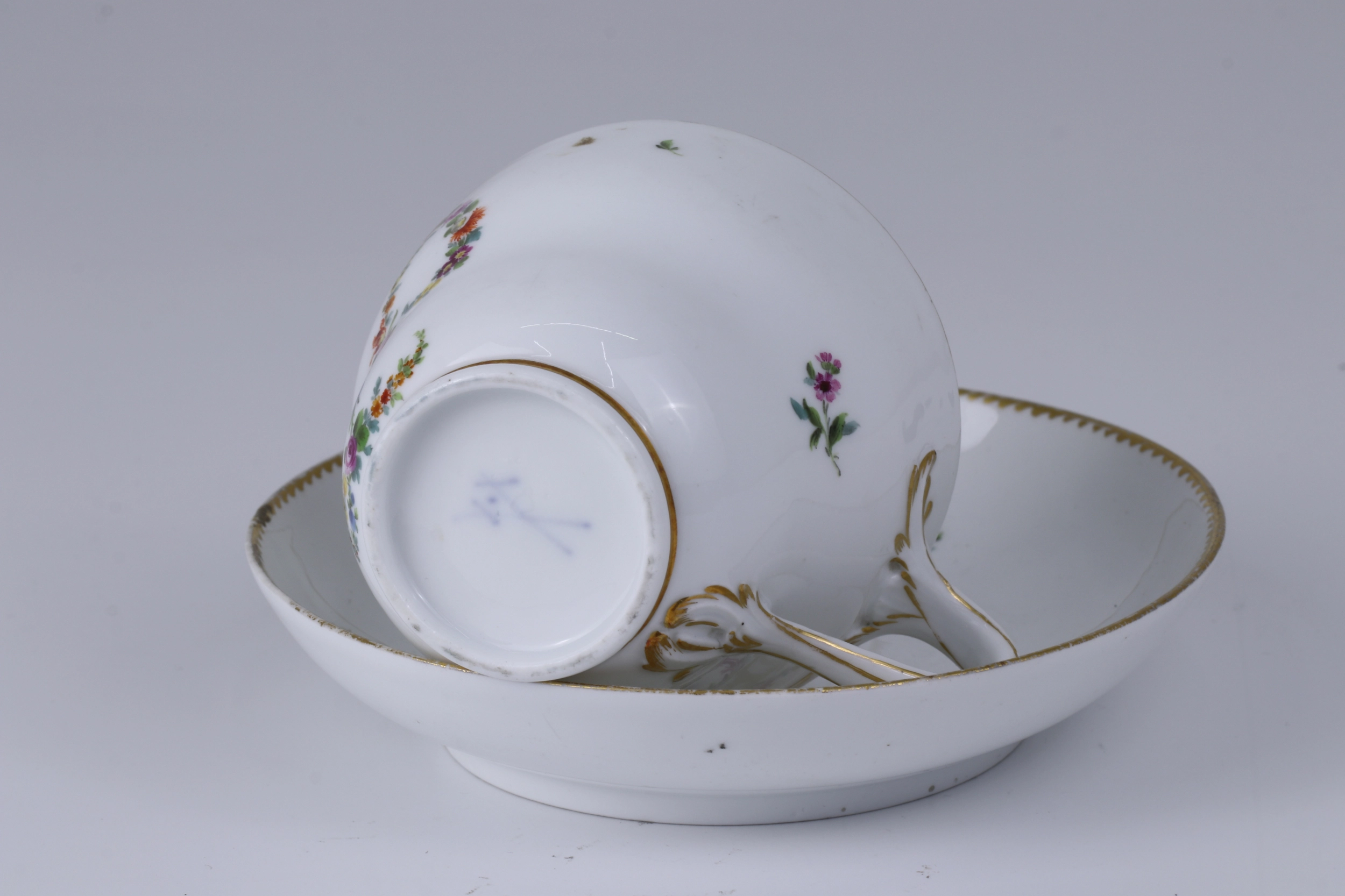 Meissen. Une paire de cafe commemorative