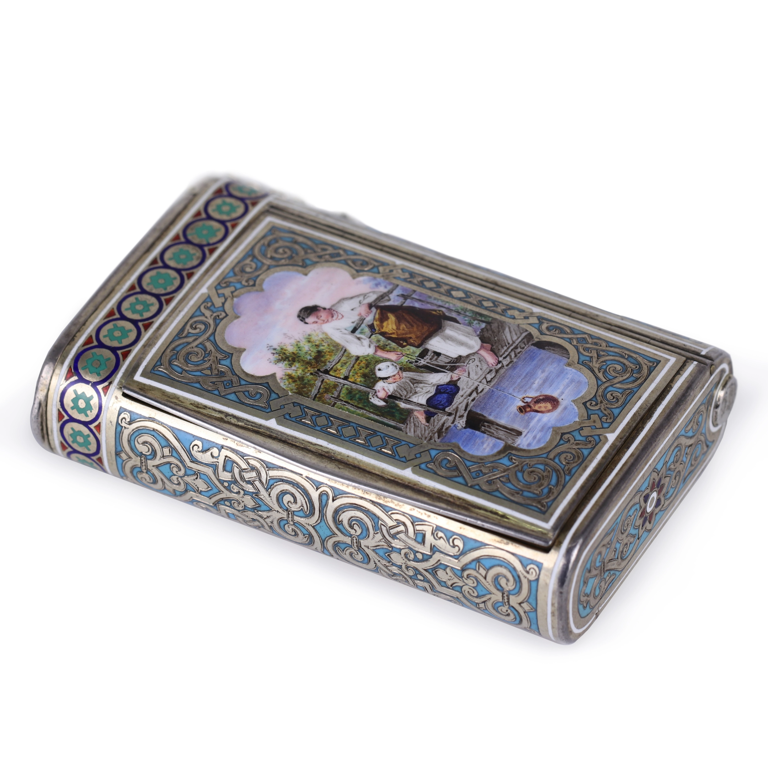 Porte-cigare , Manufacutre de Pavel Ovchinnikov 1876
