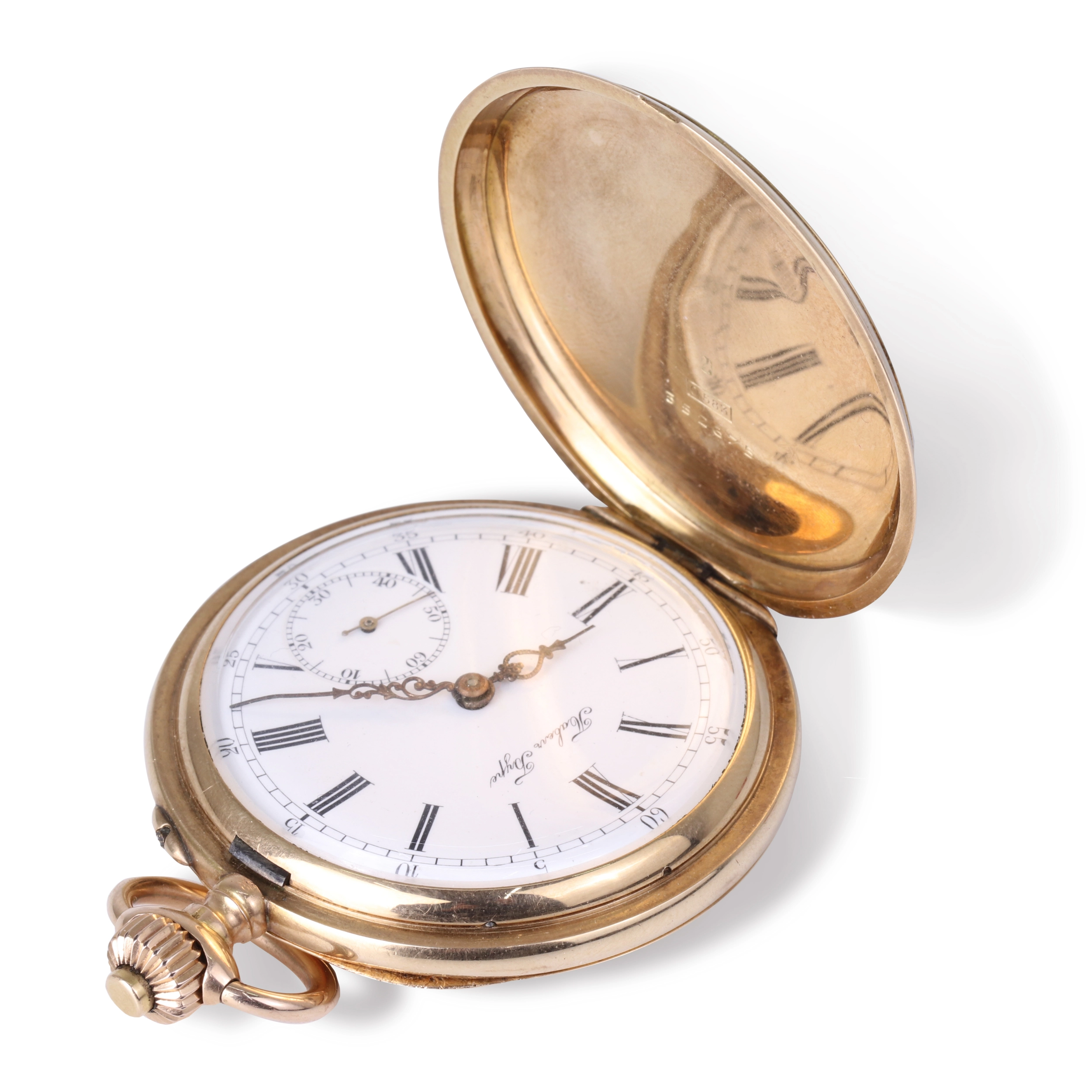 Montre de poche en or 