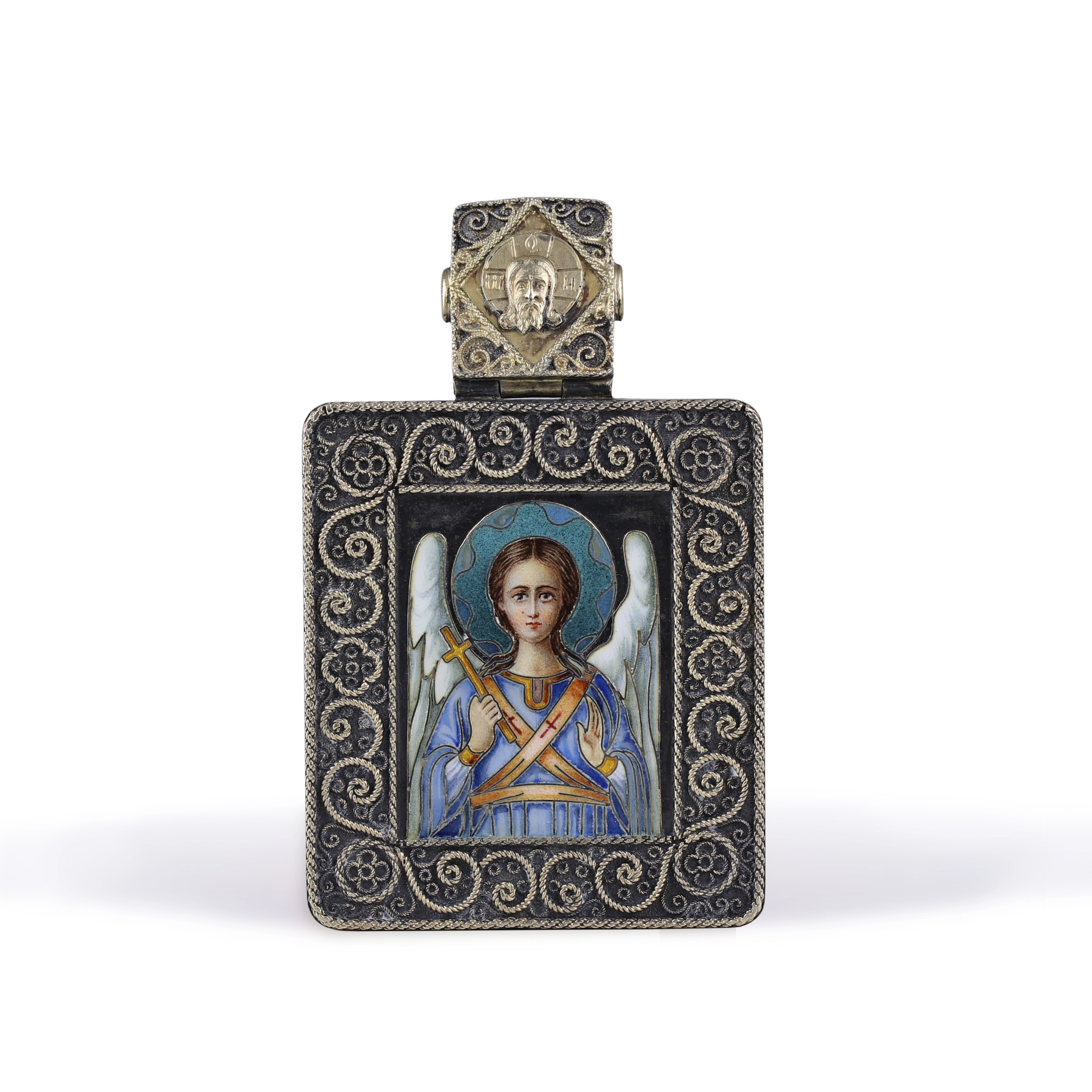 Icône de lAnge Gardien, Ovchinnikov, Moscou, 1899-1908
