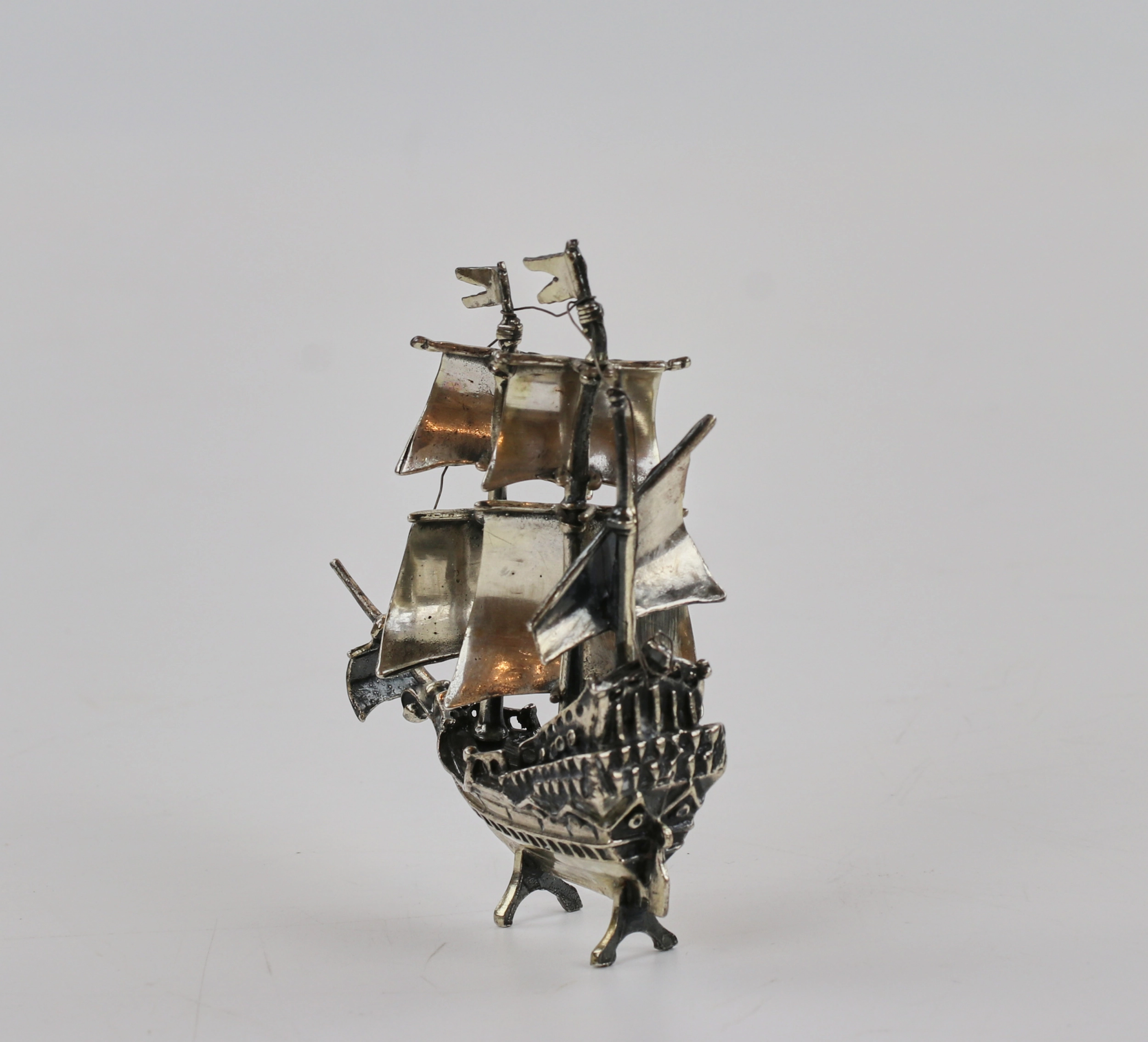 Miniature decorative en argent 