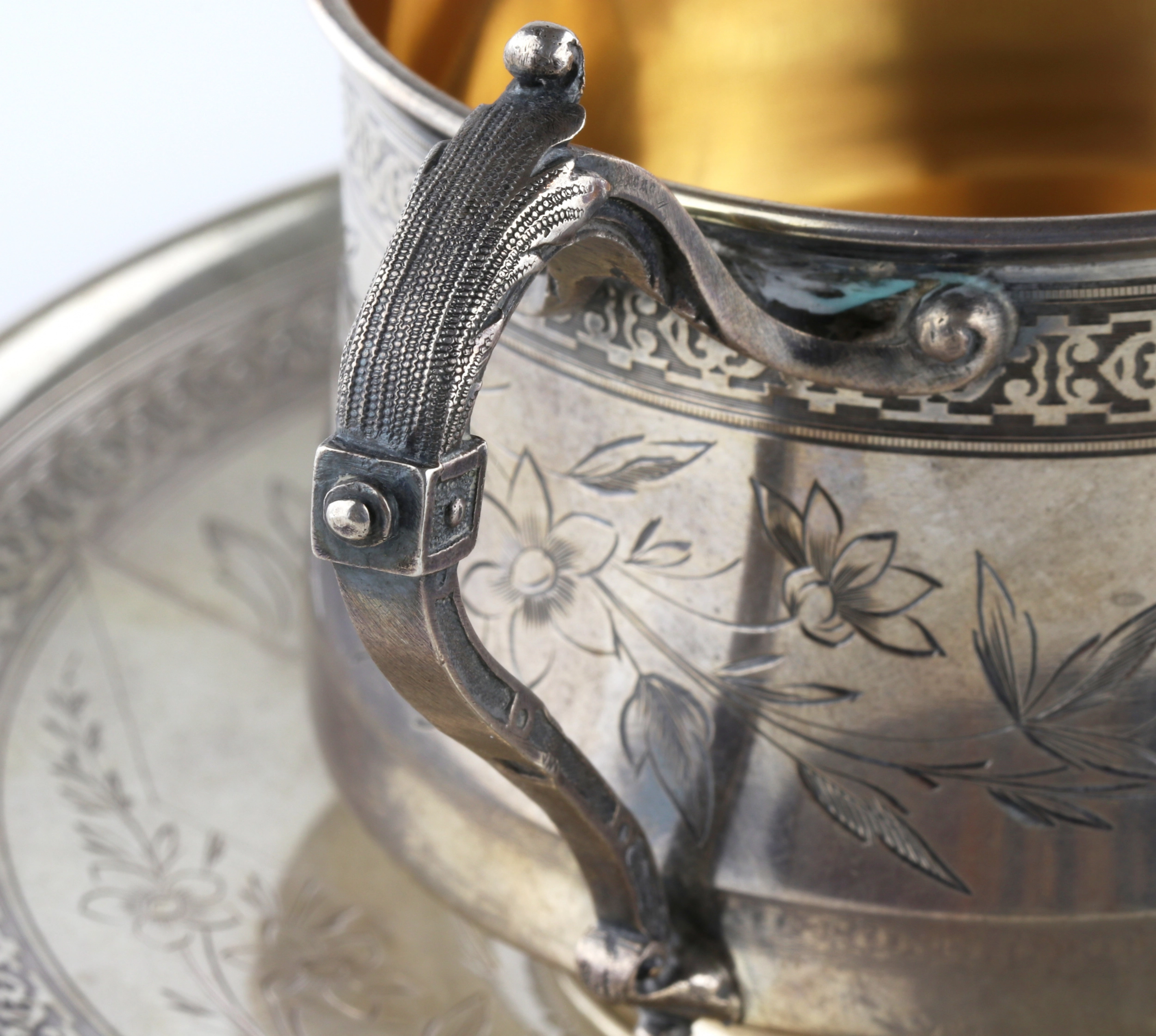 Teacup and saucer