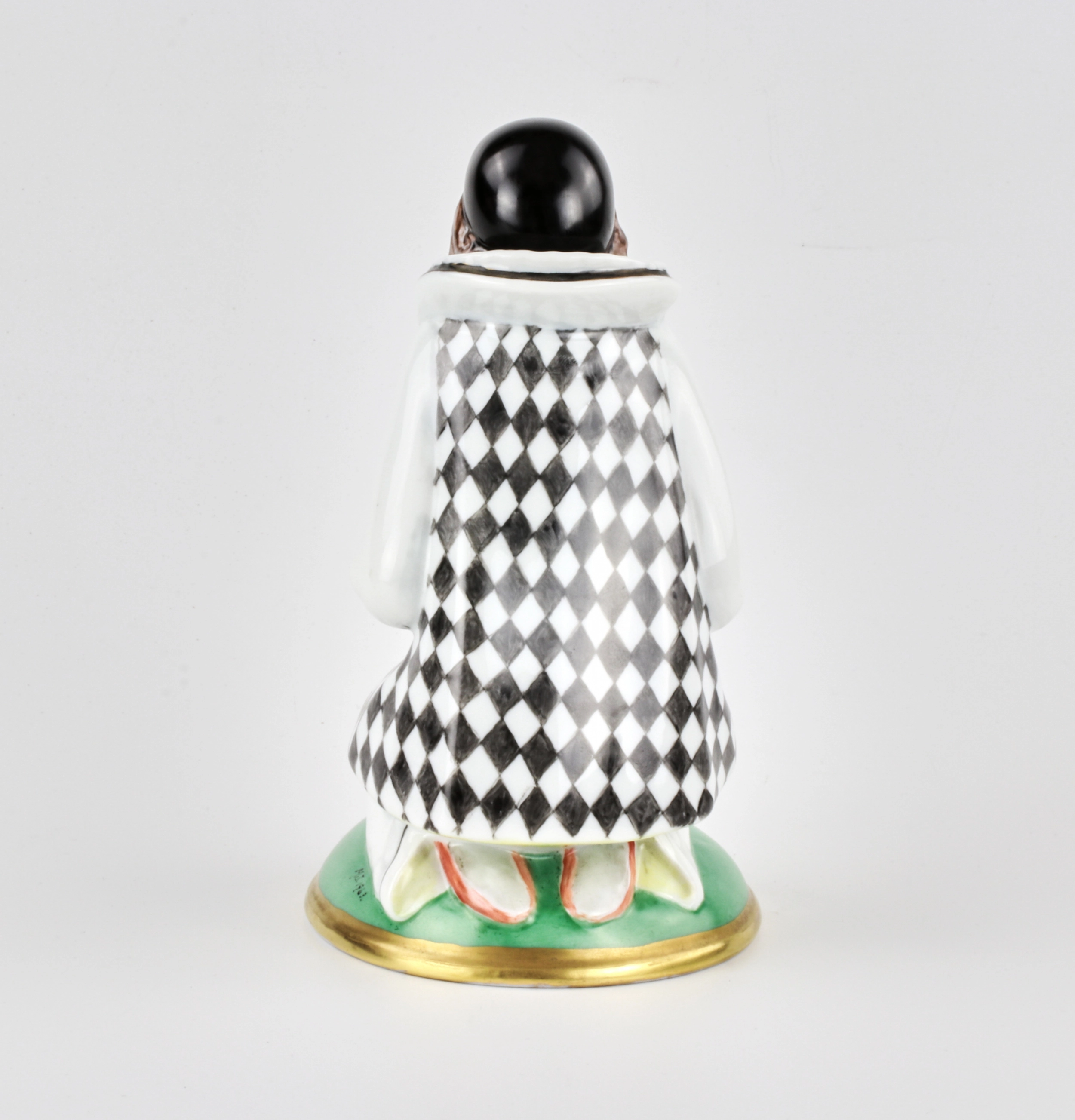Figurine en porcelaine Pierrot. Hackefors